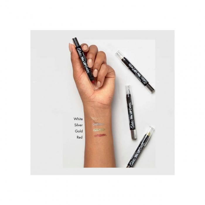 Creion cu sclipici, pentru fata si corp, GLITTER ME UP! HD Fuchsia [3]