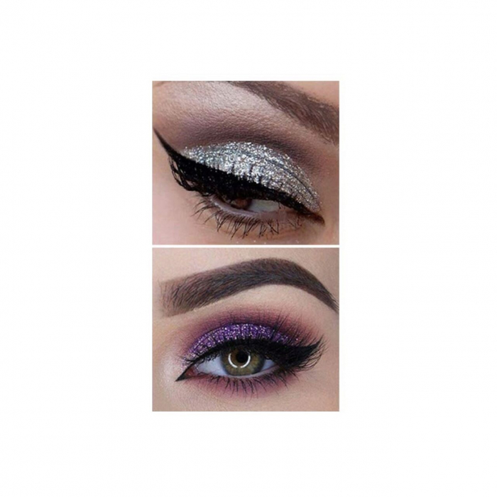Creion cu sclipici, pentru fata si corp, GLITTER ME UP! HD Fuchsia [5]