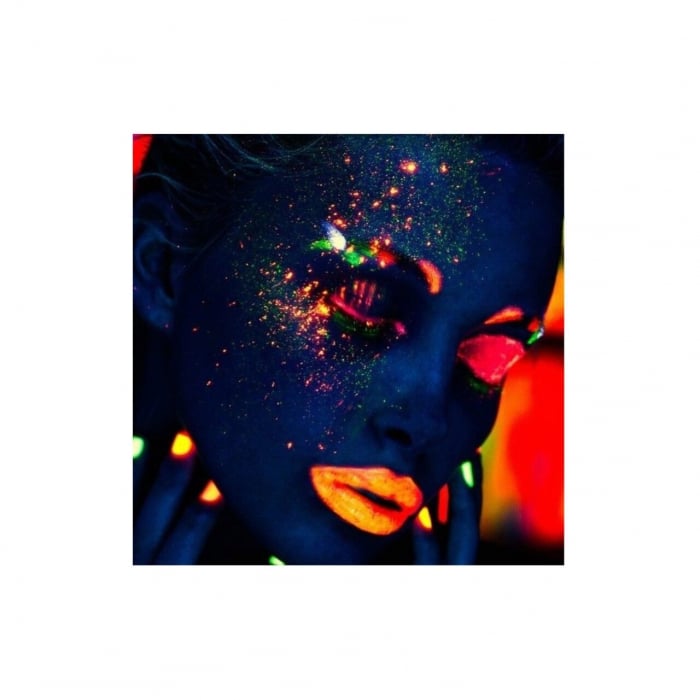 Creion cu sclipici, pentru fata si corp -UV reactiv - Champagne Pink Glitter me Up! Paint Glow [3]
