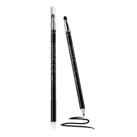 Creion dermatograf cu buretel, Graphic Eye, negru [4]