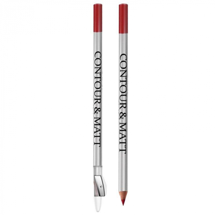 Creion pentru conturul buzelor, Contour and Matt, Revers, nr.05 Ruby, mat [3]