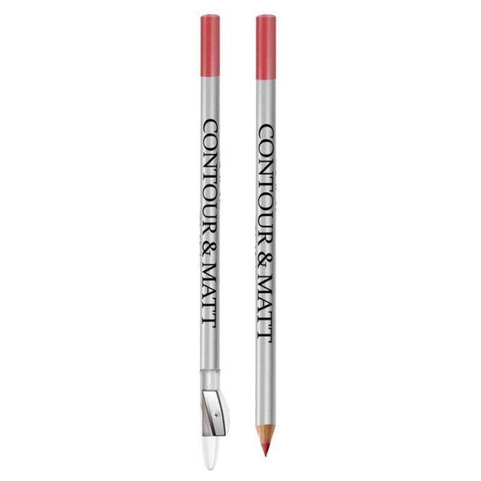 Creion pentru conturul buzelor, Contour and Matt, Revers, nr.06 Nude, mat [3]