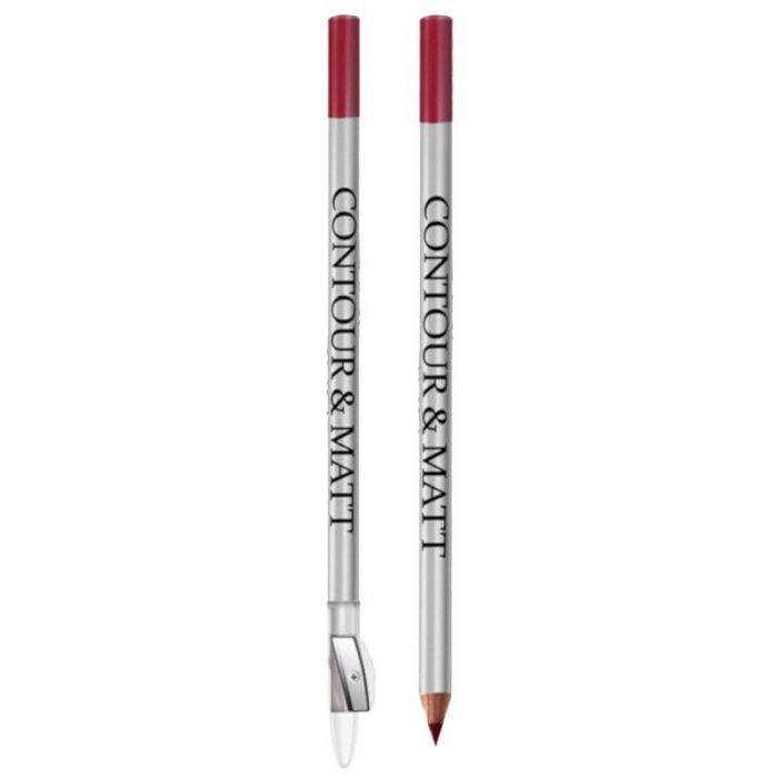 Creion pentru conturul buzelor, Contour and Matt, Revers, nr.10 Purple, mat [3]