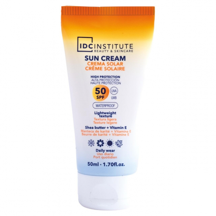 Crema cu protectie solara SPF 50 Waterproof, 90351, IDC Institute, 50 ml [3]