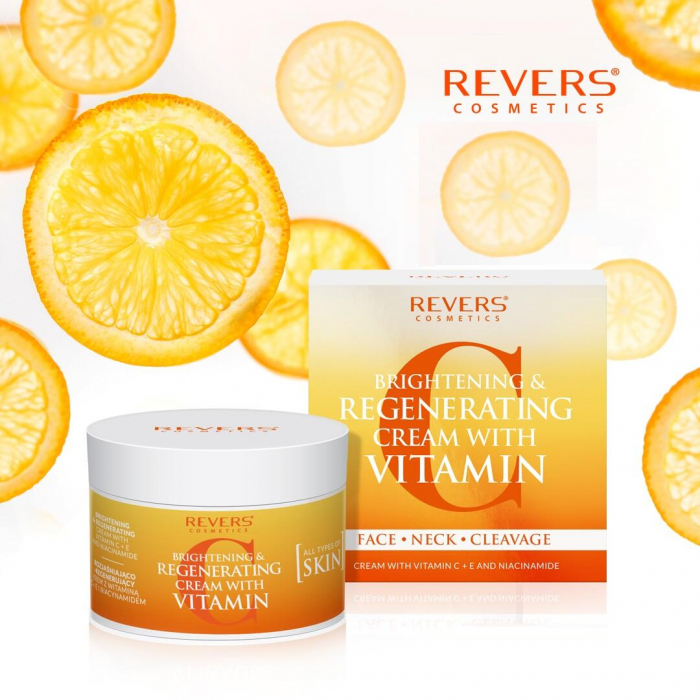 Crema de fata regeneranta si hidratanta, cu Vitamina C, Revers 100ml [4]