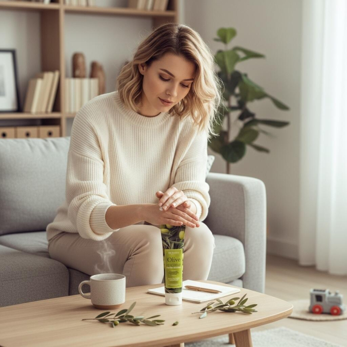 Crema de maini cu glicerina si extract de masline verzi, Revers Olive, 125 ml [3]