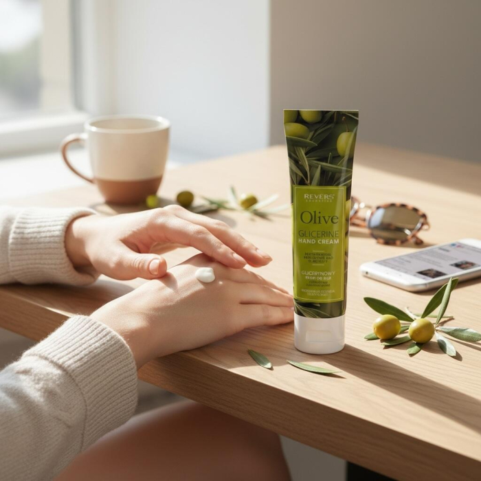 Crema de maini cu glicerina si extract de masline verzi, Revers Olive, 125 ml [2]