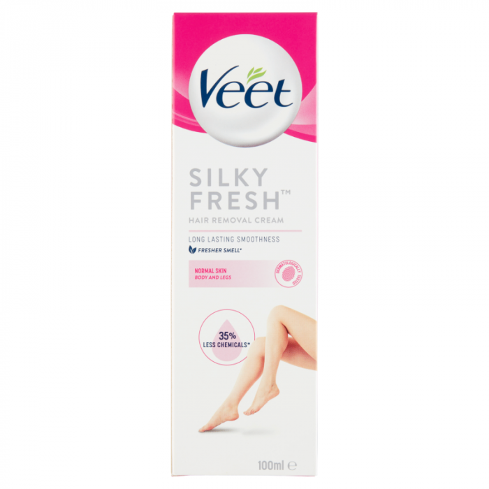 Crema depilatoare Veet Silky Fresh pentru piele normala 100 ml [1]