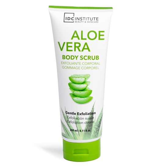 Crema exfolianta corporala cu aloe vera IDC Institute 68035, 240 ml [1]