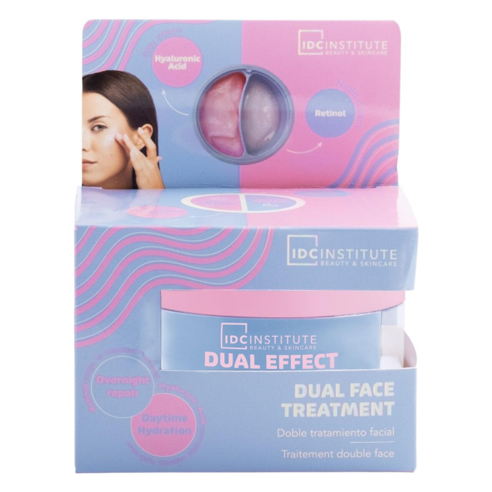 Cremă facială dual effect zi & noapte – acid hialuronic & retinol,Idc Institute, 90380 [2]