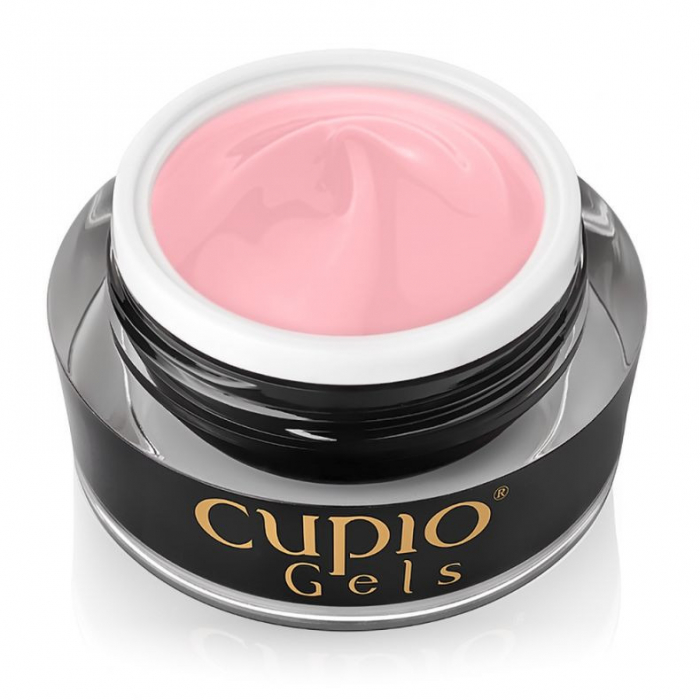 Cupio Gel pentru tehnica fara pilire - Make-Up Fiber Milky Pink 50ml [1]