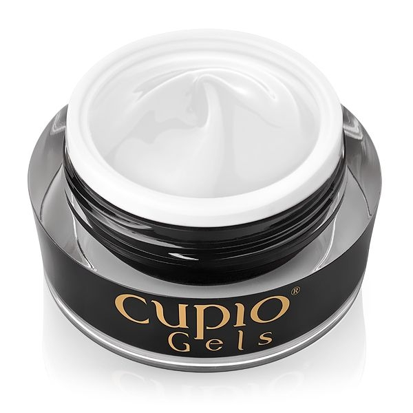Cupio Gel pentru tehnica fara pilire Make-Up Fiber Milky White 30ml [1]