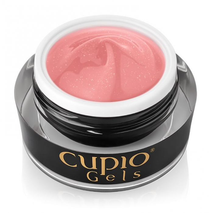 Cupio Gel pentru tehnica fara pilire - Make-Up Fiber Shimmer Caramel 30ml [1]