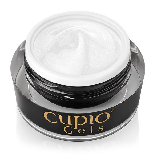 Cupio Gel pentru tehnica fara pilire - Make-Up Fiber Sparkle Ivory 30ml [1]
