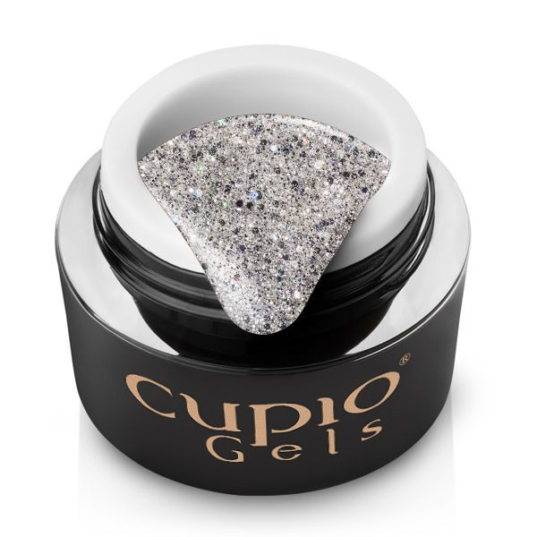 Cupio Glitter Gel Superstar Silver 5g [2]