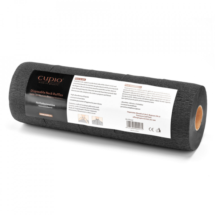 Cupio Gulere de tuns negre set 5 role [2]