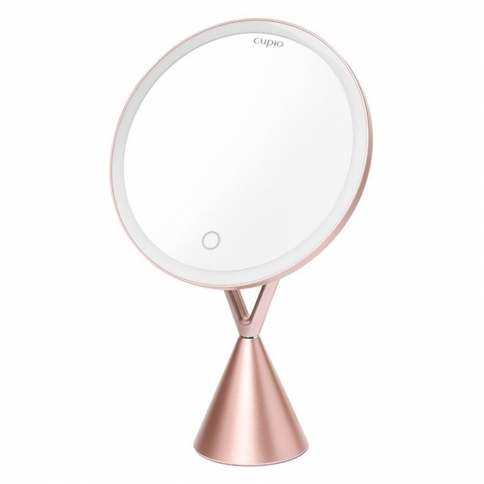 Cupio Oglinda cosmetica cu iluminare LED Rose Gold [2]