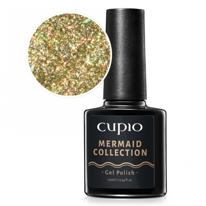 Cupio Oja semipermanenta Mermaid Collection - Gold Sea 10ml [1]