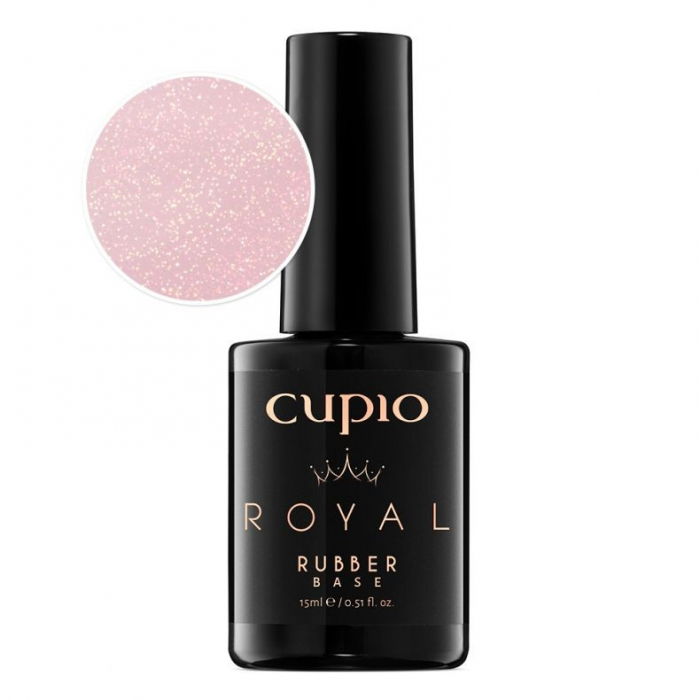 Cupio Oja semipermanenta Rubber Base Royal Collection - Brilliance 15ml [1]