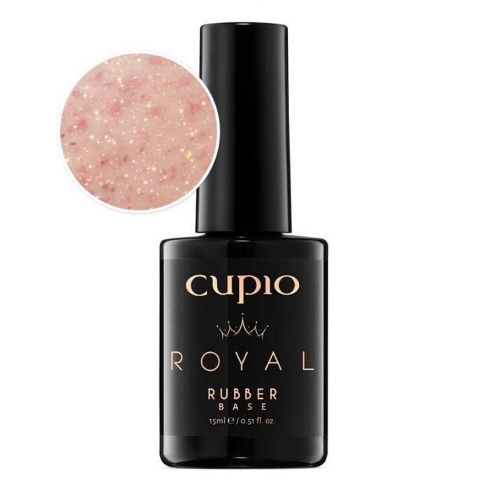 Cupio Oja semipermanenta Rubber Base Royal Collection - Duchess 15ml [1]