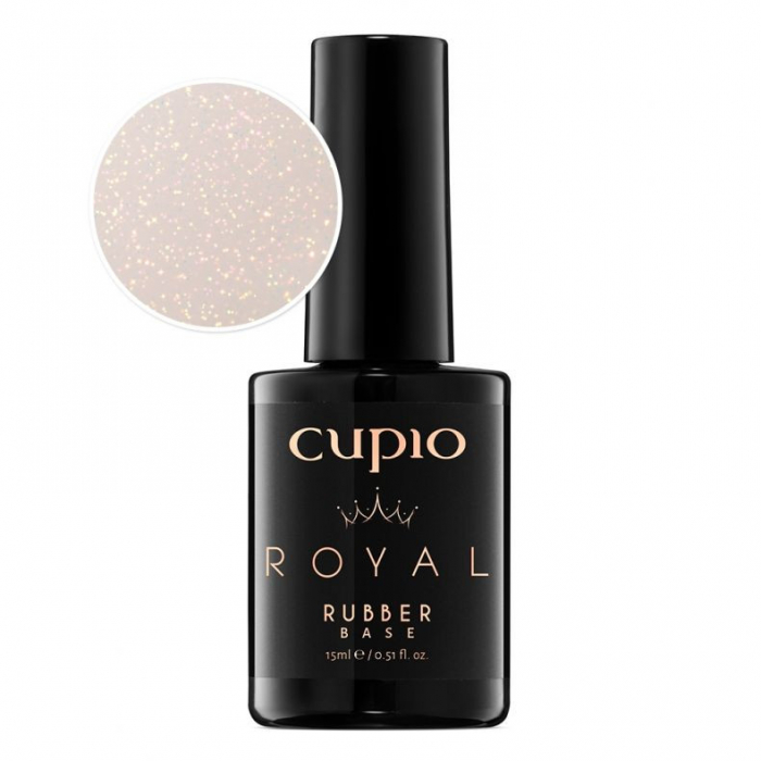Cupio Oja semipermanenta Rubber Base Royal Collection - Pure Heart 15ml [1]