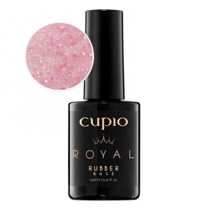 Cupio Oja semipermanenta Rubber Base Royal Collection - Queen 15ml [1]