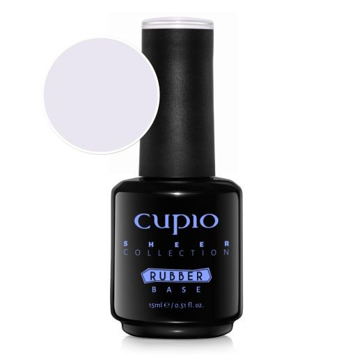 Cupio Oja semipermanenta Rubber Base Sheer Collection - Milk Glaze 15ml [1]