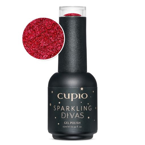 Cupio Oja semipermanenta Sparkling Divas Collection - Fire Catwalk 10ml [1]