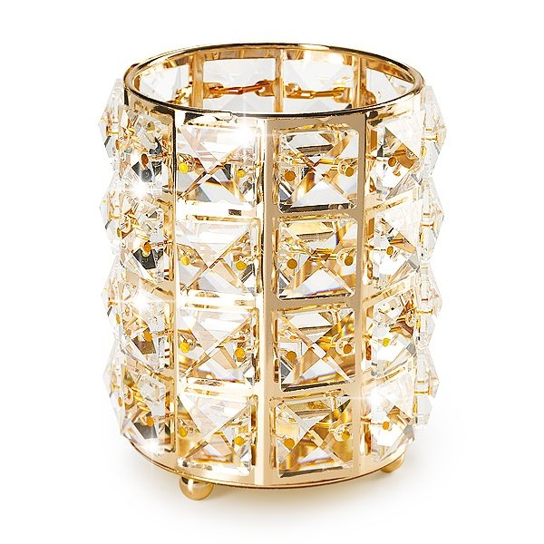 Cupio Suport pensule cu cristale - Gold [1]