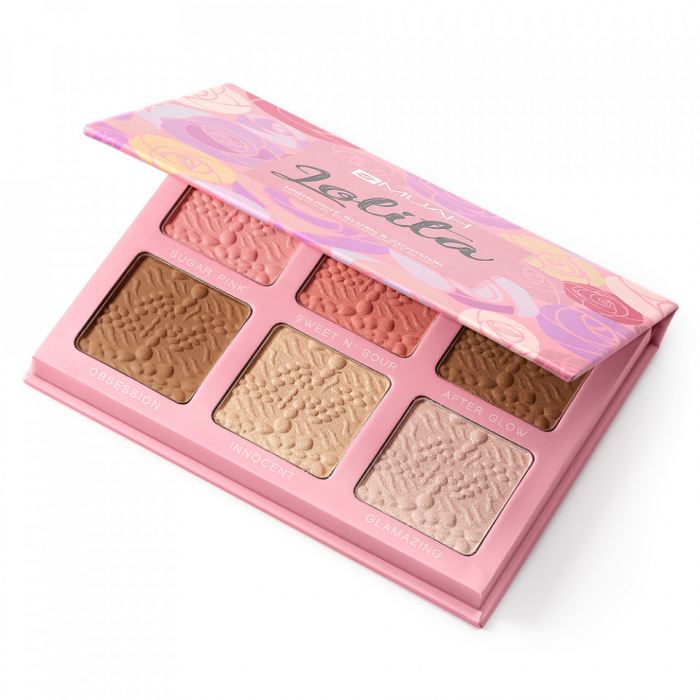 Cupio Paleta iluminator, blush, contur Muah Lolita [1]
