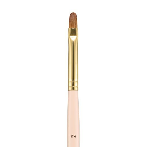 Cupio Pensula cu varf rotund pentru gel Premium Kolinsky Nr. 6 [1]