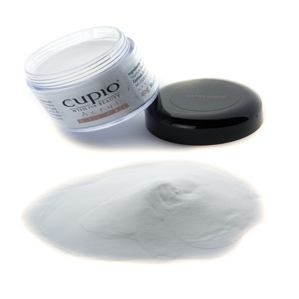 Cupio Pudra acrilica Extra White 40g [1]