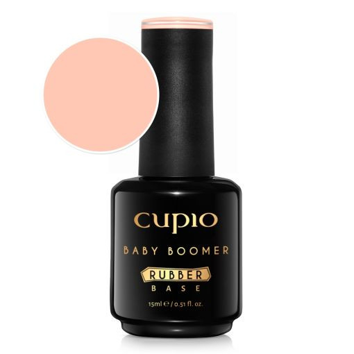 Cupio Rubber Base Baby Boomer - Peach 15ml [1]