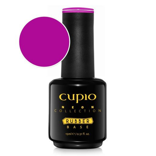 Cupio Rubber Base Neon Collection - Blueberry Ice Cream 15ml [1]