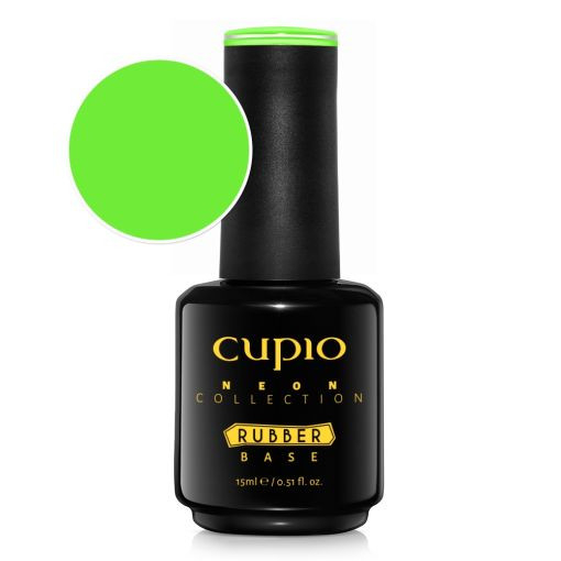 Cupio Rubber Base Neon Collection - Frozen Mojito 15ml [1]