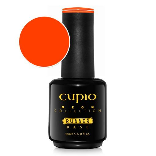 Cupio Rubber Base Neon Collection - Watermelon Sugar 15ml [1]