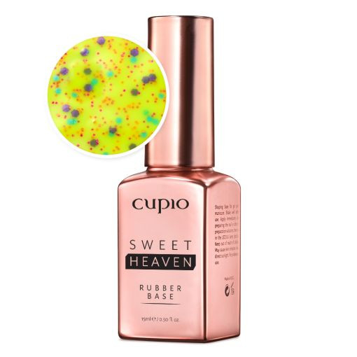 Cupio Rubber Base Sweet Heaven Collection - Delightful Yellow 15ml [1]