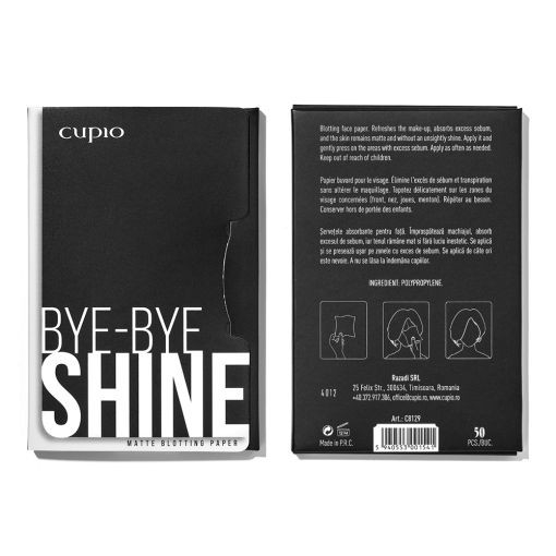 Cupio Servetele matifiante pentru fata Bye-Bye Shine 50buc [3]