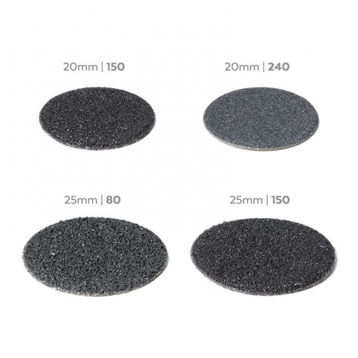 Cupio Set 100 rezerve pentru disc pedichiura PRO20 #150 [2]