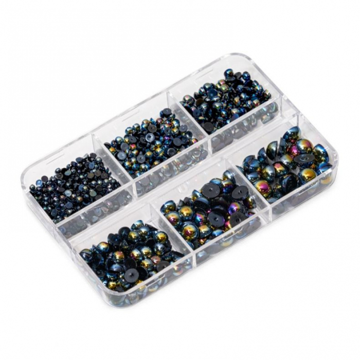 Cupio Set perlute unghii Black AB [1]