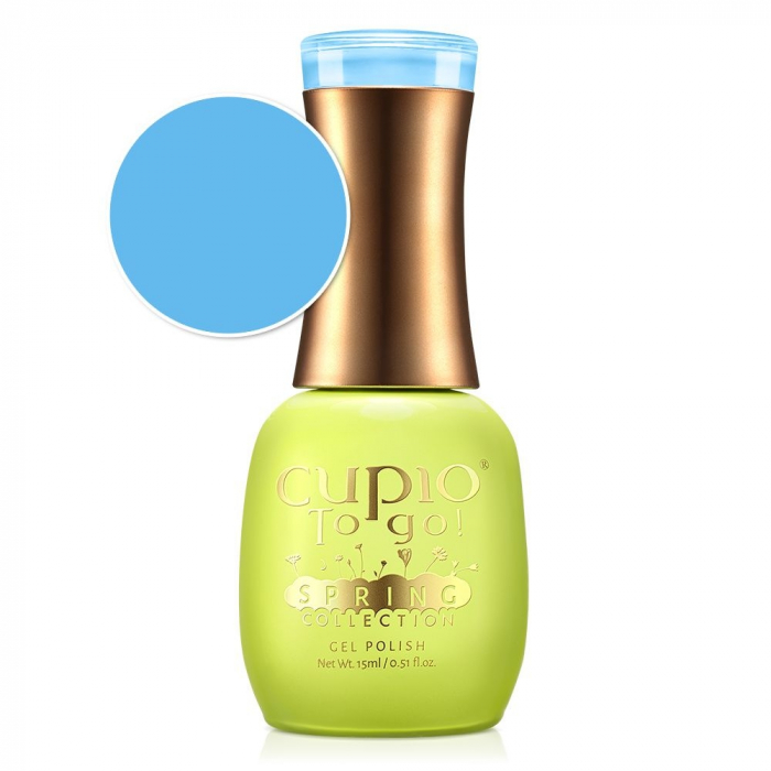 Cupio Oja semipermanenta To Go! Spring Collection - Blue Bell 15ml [1]
