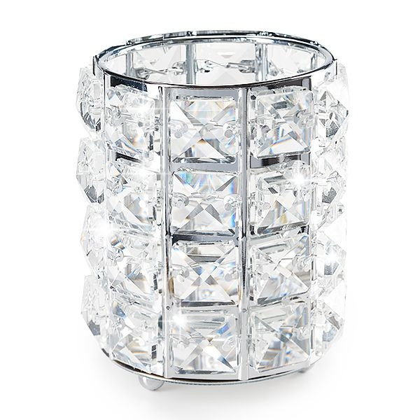 Cupio Suport pensule cu cristale - Silver [1]