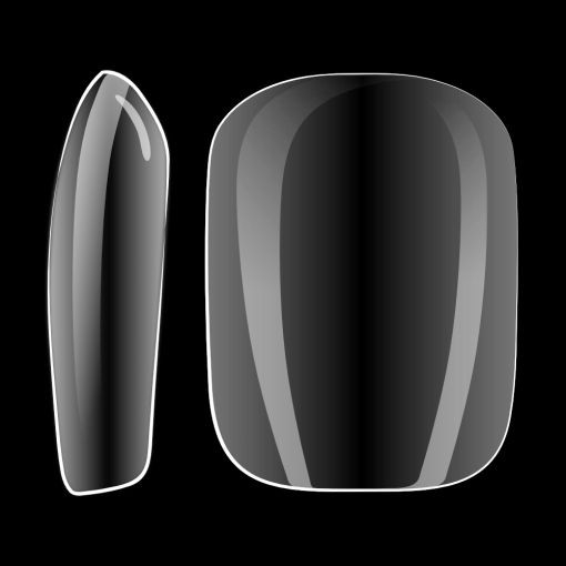 Cupio Tipsuri full nail dizolvabile set 240buc - Short Square [2]