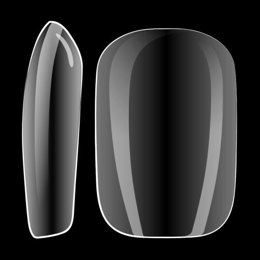 Cupio Tipsuri full nail dizolvabile set 240buc - Short Squoval [2]