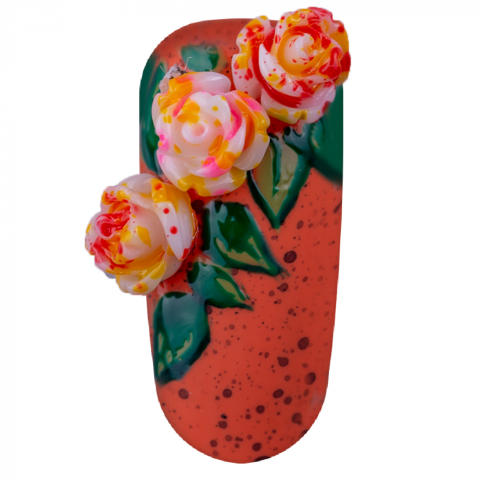 Decoratiuni pentru unghii "Floare", Lila Rossa [3]
