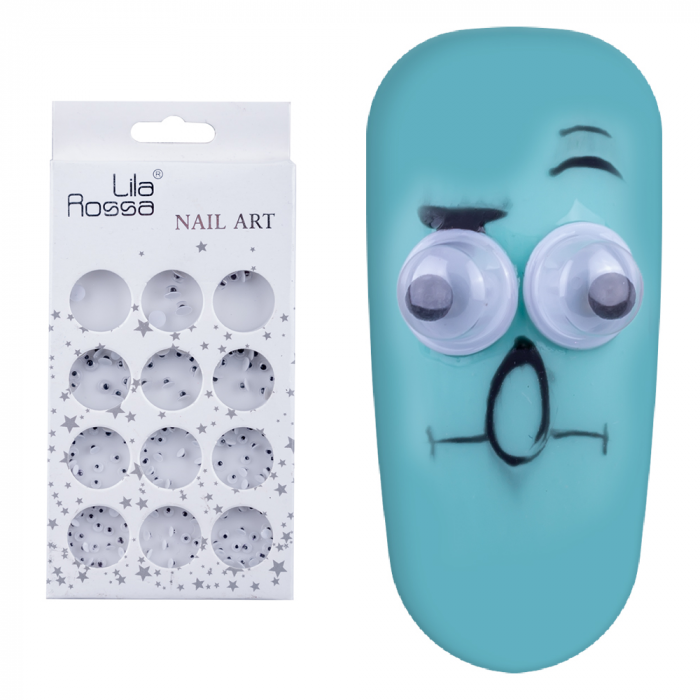Decoratiuni pentru unghii, Lila Rossa, Funny Eyes [5]