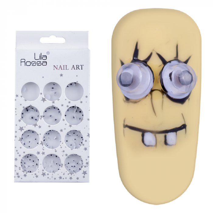 Decoratiuni pentru unghii, Lila Rossa, Funny Eyes [4]
