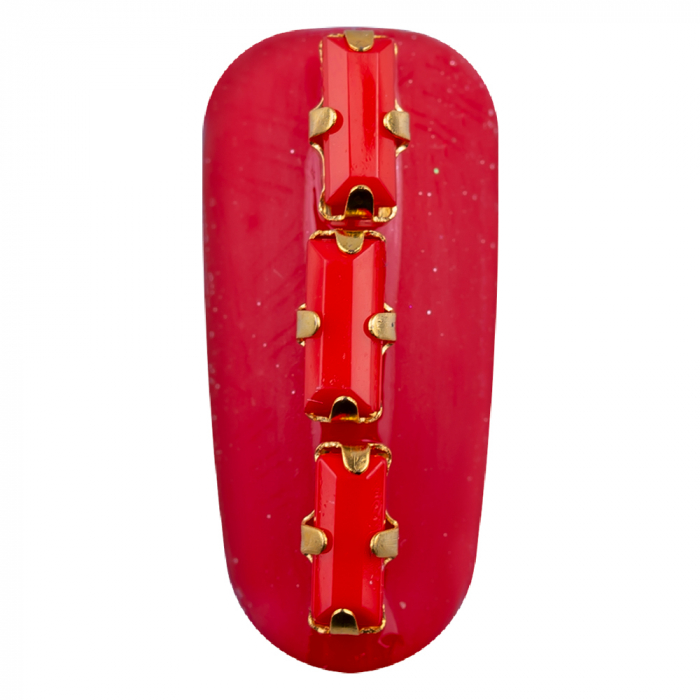 Decoratiuni pentru unghii Lila Rossa, pietre multicolore [5]