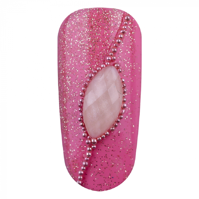 Decoratiuni pentru unghii, Lila Rossa, pietre tip romb multicolore [2]