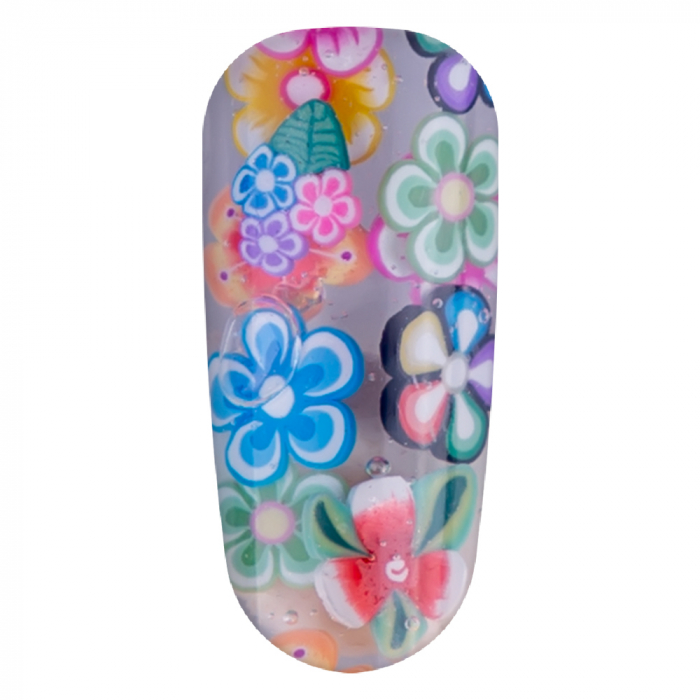 Decoratiuni unghii, Lila Rossa, flori [2]